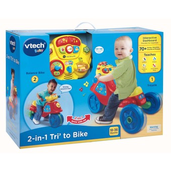 Vtech 2 in 1 store tri to bike